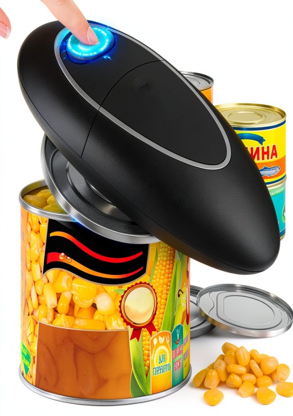 KITCHENMUH Electric Can Opener Automatic Stainless Steel-0
