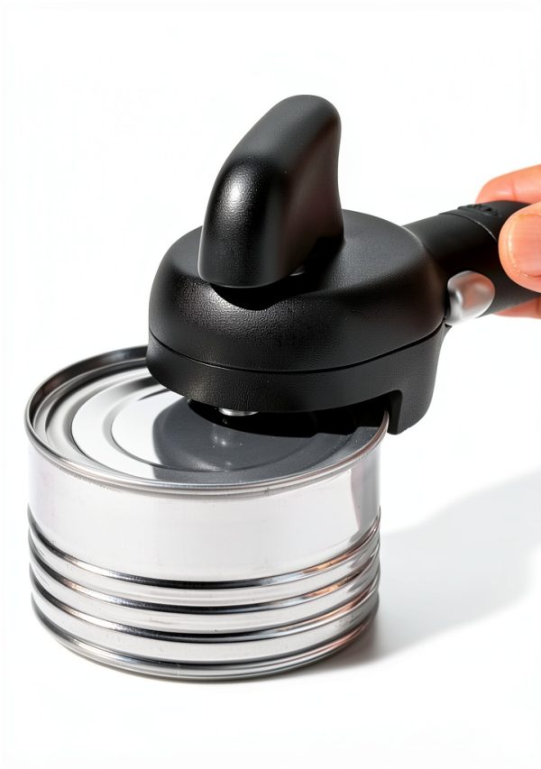 OXO Manual Can Opener Black Stainless Steel Design-2