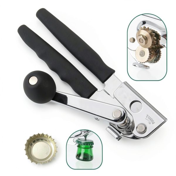 Roryimke Manual Can Opener Stainless Steel Kitchen Tool-1