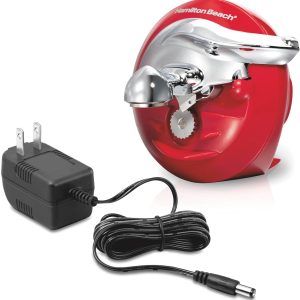 Hamilton Beach Cordless Can Opener Rechargeable Easy Clean-0