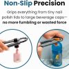 Jokari Manual Can Opener Metal Black Grip Tool-3