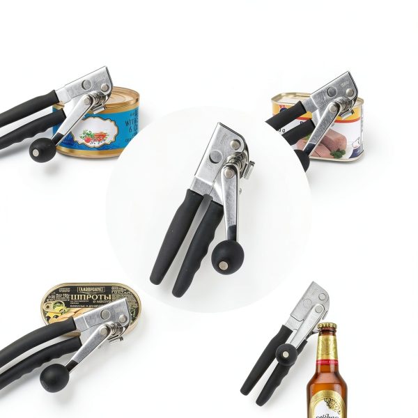 Roryimke Manual Can Opener Stainless Steel Kitchen Tool-6
