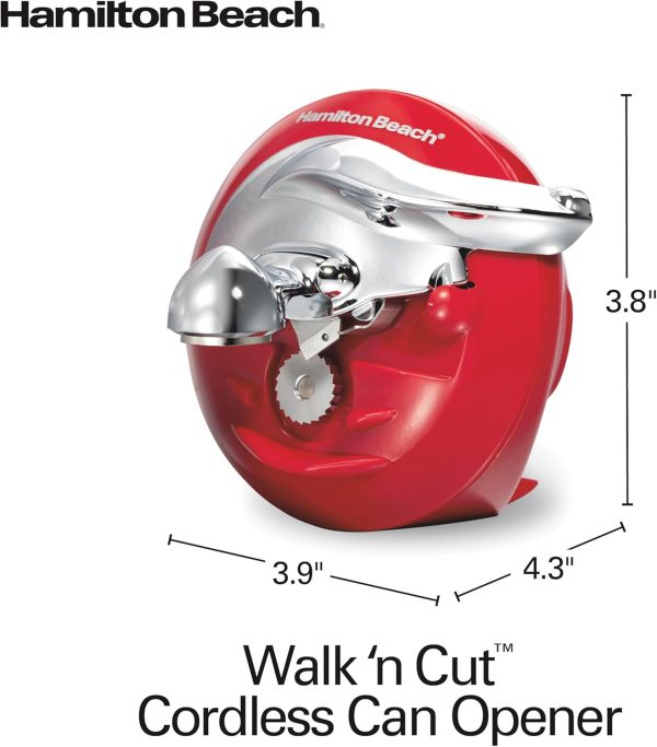 Hamilton Beach Cordless Can Opener Rechargeable Easy Clean-7