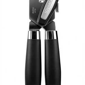 Sovarcate Manual Can Opener Stainless Steel Black-0