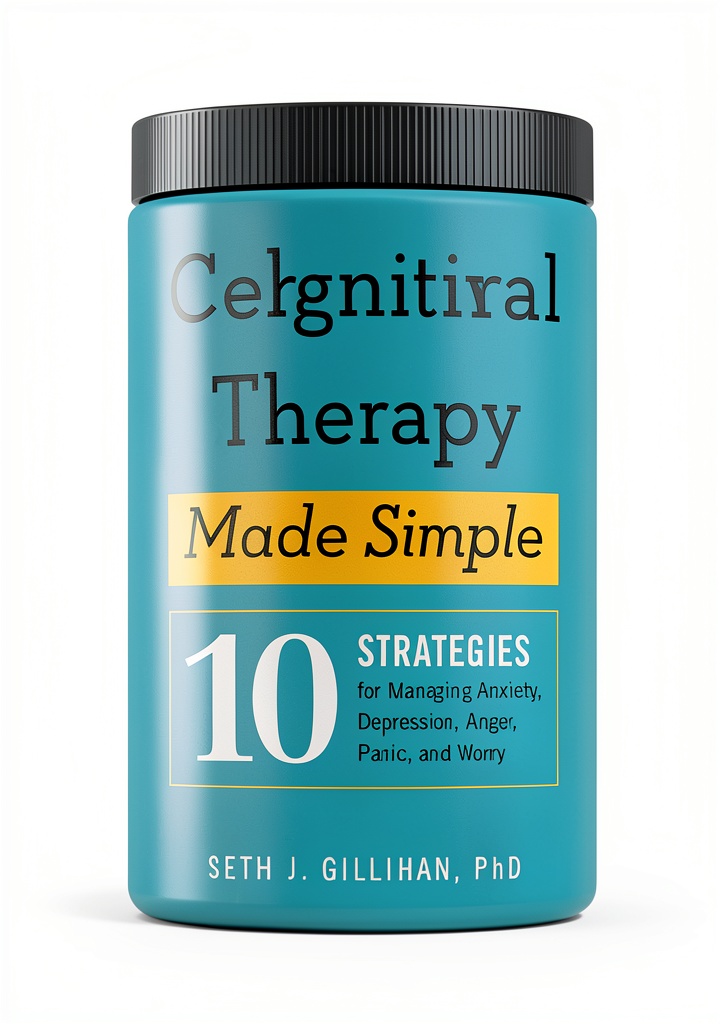 Cognitive Behavioral Therapy Kindle book open on a tablet