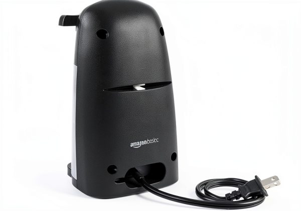 Amazon Basics Electric Can Opener Automatic Stainless Steel-3