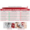 Chef Master Manual Can Opener Heavy Duty Commercial Metal-4