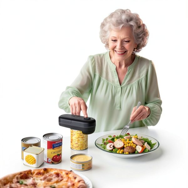 Kitassure Electric Can Opener Seniors One Touch Automatic-1