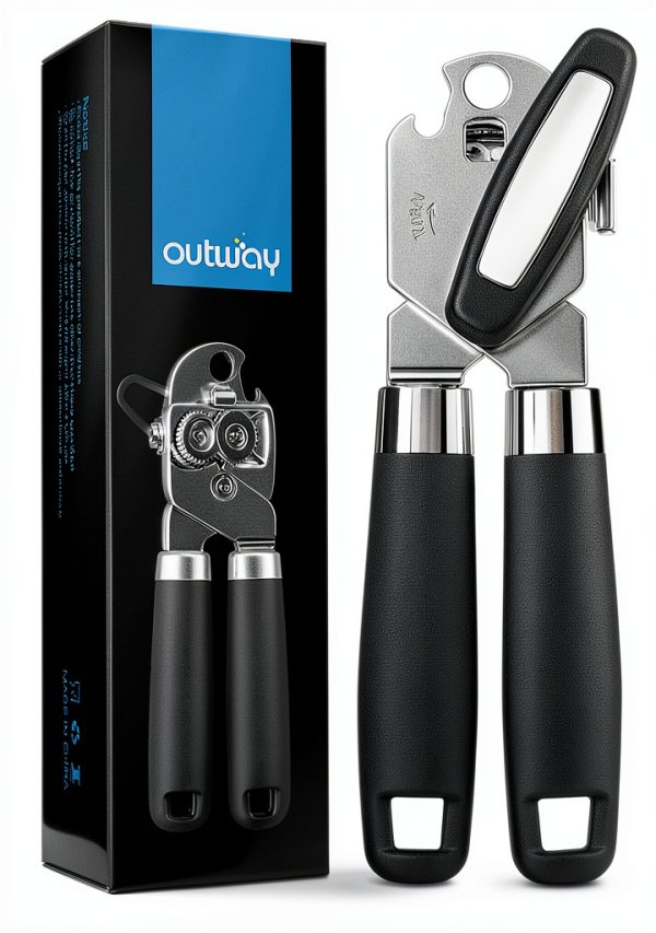OUTWAY Manual Can Opener Stainless Steel Large-0