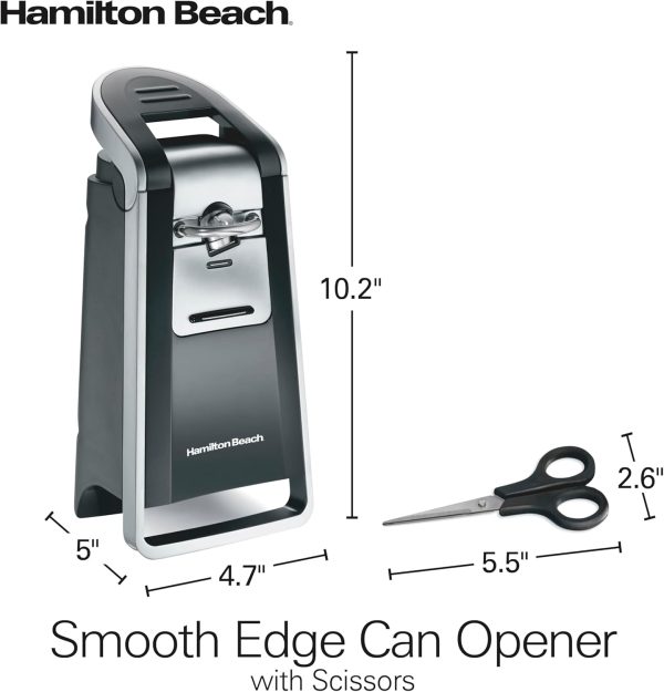 Hamilton Beach Electric Can Opener Stainless Steel-7