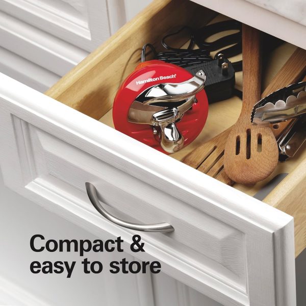 Hamilton Beach Cordless Can Opener Rechargeable Easy Clean-4