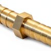 JoyTube Brass Barbed Hose Union 1/4 Inch NPT-1