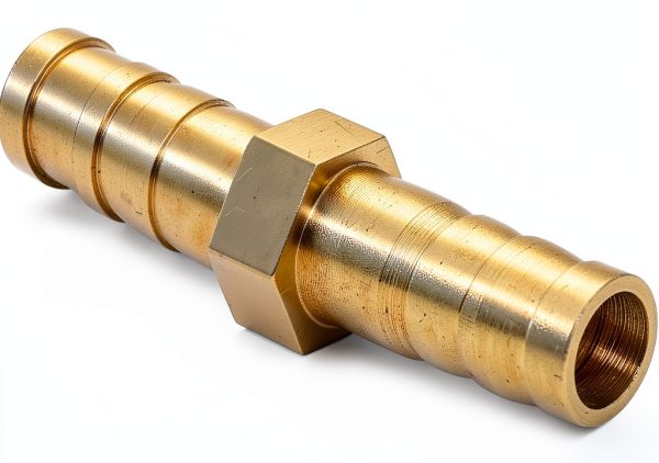 JoyTube Brass Barbed Hose Union 1/4 Inch NPT-1
