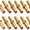 JoyTube Brass Barbed Hose Union 1/4 Inch NPT-0