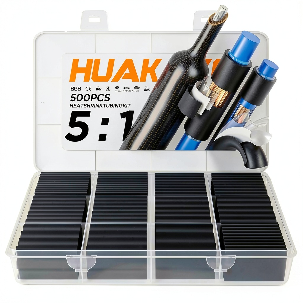 HUAKAYO 5:1 Heat Shrink Tubing for Industrial