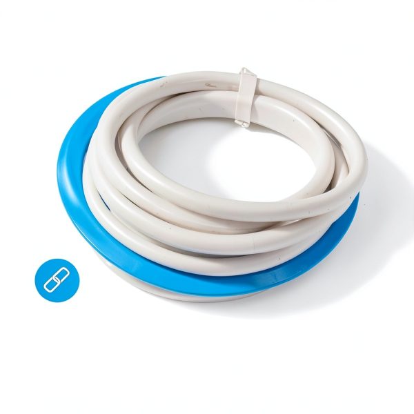 Eastman Clear PVC Tubing 1/2 in ID x 5/8 in OD 10 Ft Flexible-5