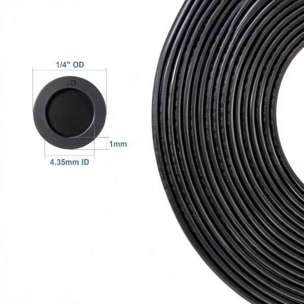 Boeray 1/4" Nylon Air Tubing 50FT Industrial-1