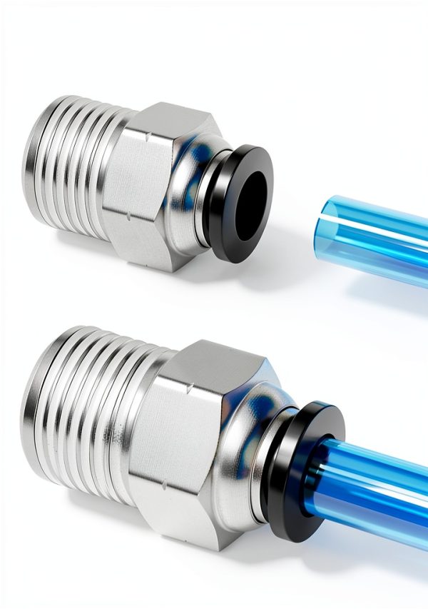Copper Push-in Connect Fittings TAILONZ PNEUMATIC-8