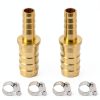 Brass Barbed Hose Fittings by Metaland-0