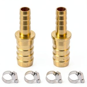 Brass Barbed Hose Fittings by Metaland-0