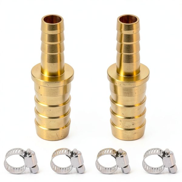 Brass Barbed Hose Fittings by Metaland-0