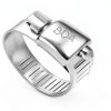 YUCDXFV Stainless Steel Hose Clamp 24PCS Worm Gear L15A Silver-1