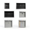 Stainless Steel Kitchen Sink TORVA Undermount Silvery White-6