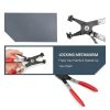 Jiouxip GSQ003 Red Hose Clamp Pliers Set 9PC Mechanical Tool Kit-6