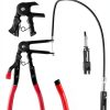 Jiouxip GSQ003 Red Hose Clamp Pliers Set 9PC Mechanical Tool Kit-2