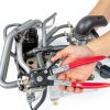 Jiouxip GSQ003 Red Hose Clamp Pliers Set 9PC Mechanical Tool Kit-5