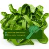 LA MIERE Dental Impression Trays Large Upper, Autoclavable Perforated Impression Tray Set (Bag of 12) #1-2