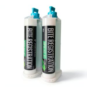 Bite Registration Material PlastCare Fast Mint, 2×50ml Cartridges-0