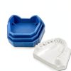 Dental Model Base Former Kit Dental Lab Model Base Set Plaster Mold Base Former Base Kit Dental Impression Trays(Blue,6 Pcs) (Blue)-1
