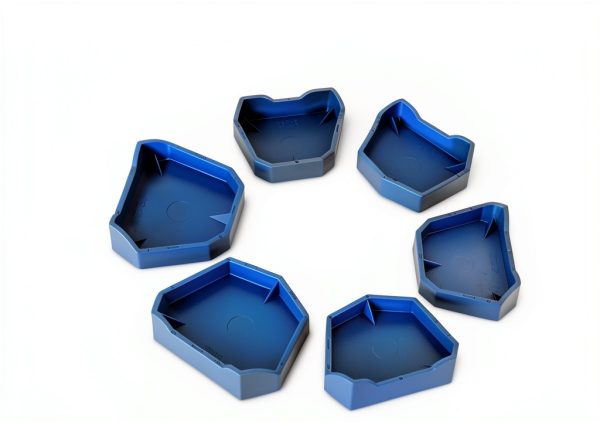 Dental Model Base Set Anself Dental Lab Former Base Kit Dental Impression Trays (6pcs Dental Model Base Set)-1