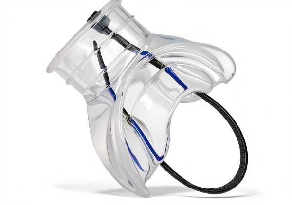 Trident Comfort Bite Mouth Piece with Roof of Mouth Bridge and Rolled Edges (Clear)-0