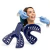 Dental Impression Tray Vastmed #2 Large Lower Purple Pack of 12-1