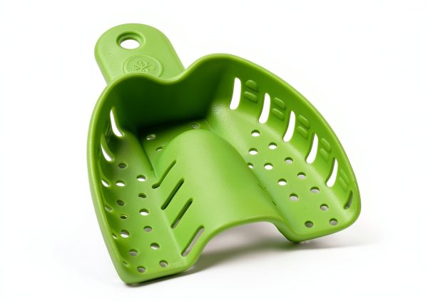 LA MIERE Dental Impression Trays Large Upper, Autoclavable Perforated Impression Tray Set (Bag of 12) #1-1