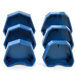 Dental Model Base Forming Kit LA MIERE 6-Piece Set Small Medium Large-0