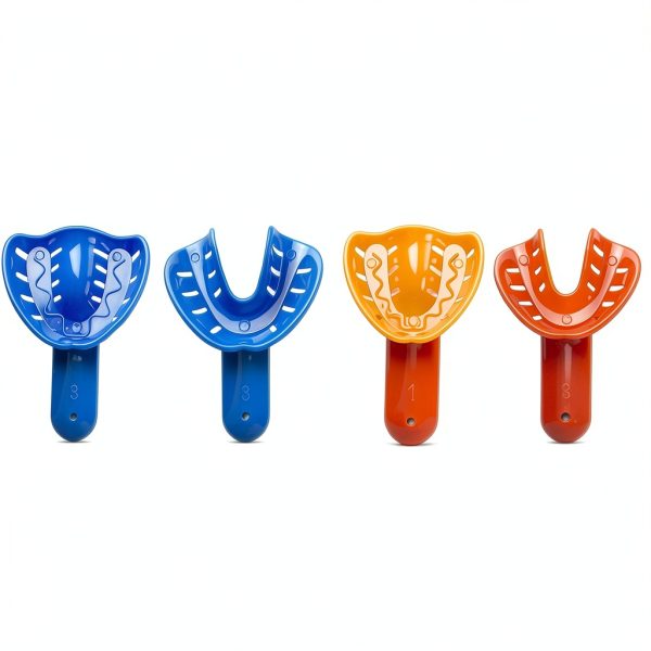 Dental Impression Tray GXXMEI 12PCS 6 Sizes Plastic Holder for Adults-5