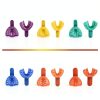 Dental Impression Tray GXXMEI 12PCS 6 Sizes Plastic Holder for Adults-1
